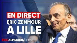 Éric Zemmour  Meeting sur le Pouvoir dAchat à Lille [upl. by Crofton]