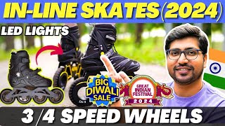 Best Inline Skates Under 2000⚡Top 5 Best Inline Skates For Beginners⚡Best Budget Inline Skating [upl. by Fotinas291]