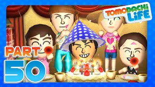 Tomodachi Life  Part 50  Sullys Look Alikes Birthday 3DS [upl. by Dorrej]