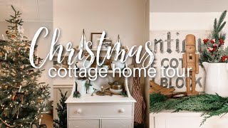 Christmas Cottage home decor tour  Christmas at the cottage [upl. by Javler]