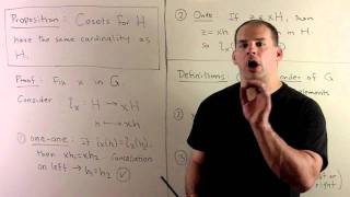 GT3 Cosets and Lagranges Theorem [upl. by Pierrette413]