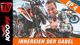 Die Federgabel am Motorrad  Motorradtechnik im Detail erklärt [upl. by Samira]