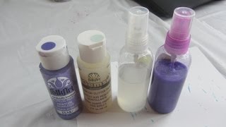 DIY  Fabric Spray Paint [upl. by Eednyl]