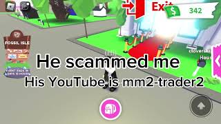 NEVER EVER DO CROSS TRADES WITH THIS ACCOUNT ON ROBLOX 2024 [upl. by Ahsemad]