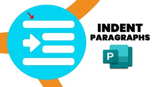 How to indent paragraphs in Publisher [upl. by Gnohp]