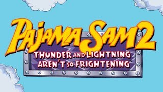 Pajama Sam 2 Thunder and Lightning Arent So Frightening Walkthrough [upl. by Searle468]