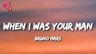 Bruno Mars  When I Was Your Man [upl. by Ottavia]