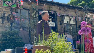 Frank Sinatra’s That’s Life  Live Performance at Haworth 1940s Weekend  2024 [upl. by Atilrac]