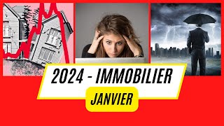 🔴 MARCHÉ IMMOBILIER 2024  CONJONCTURE DE LIMMOBILIER selon le ministère  😱😱 [upl. by Eaned]