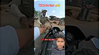 police Aa gayi bich mainbikeride ktm police ytshortsshorts motovlog [upl. by Eniamsaj]