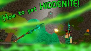 How to get HIDDENITE Roblox The Lost Land [upl. by Oninrutas]