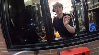 199 McDonalds Drive Thru Cheeseburger amp Coffee Merrill Wisconsin 6 September 2024 NGH10098 [upl. by Imray741]