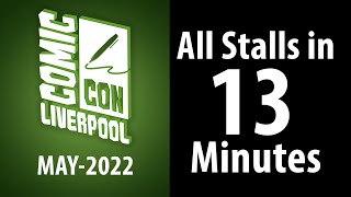 Comic Con Liverpool 2022 All stalls [upl. by Mukerji]