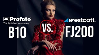 Westcott fj200 vs the Profoto b10  Product Review [upl. by Aneerehs]