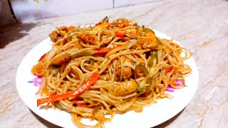 Chicken Chow Mein Recipe  Chicken Noodles Recipe  By Sindh Food Recipes [upl. by Silma]