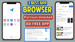 3 Best Browser Apps For Android 2024 [upl. by Anivek950]