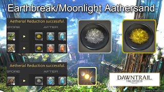 Dawntrail Prep Aethersand farming [upl. by Cathy472]