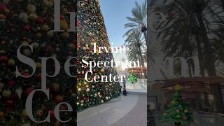 📍Irvine Spectrum Center CA christmas irvinespectrum christmastree holidayvibes california [upl. by Ardnekan]