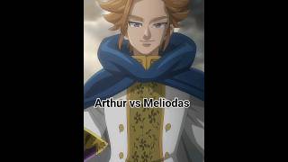 Meliodas vs Arthur sevendeadlysins anime fourknightsoftheapocalypse animeedit [upl. by Eihpos]