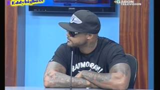 PASSAGE DE BOOBA A LA TÉLÉVISION GABONAISE GABON TÉLÉ [upl. by Negem]