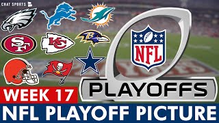 NFL Playoff Picture NFC amp AFC Clinching Scenarios Wild Card Standings Entering Week 17 Of 2023 [upl. by Ahsenal]