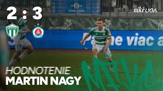 Hodnotenie po zápase s ŠK Slovan Bratislava  Martin Nagy [upl. by Llemhar274]