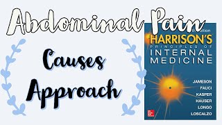 ABDOMINAL PAIN  Causes  Approach  Harrison [upl. by Mccready]