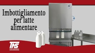 Linea di Imbottigliamento per Latte Alimentare  Pastorizzazione e Confezionamento [upl. by Gefell808]