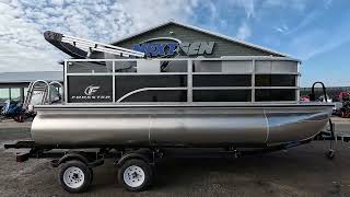 New 2023 Forester 16 FT CRUISE Pontoon Boat For Sale In Clear Lake WI [upl. by Corette792]