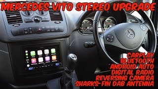 Alpine iLX702d  Mercedes Vito Stereo Upgrade [upl. by Pen]