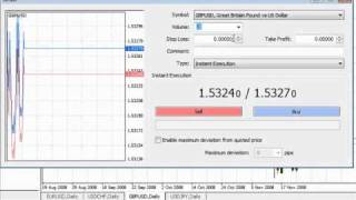 Tutorial 2  MetaTrader 4 Trade Window [upl. by Antonetta215]