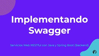 Implementando swagger con Spring Boot [upl. by Etteniuqna]