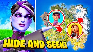 1000 Hide amp Seek Challenge In Fortnite 😱 [upl. by Florentia]