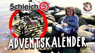 SCHLEICH ADVENTSKALENDER 2019 🐴 Unboxing am Strand  Wir öffnen alle 24 Türchen vom Pferdehof [upl. by Yssenhguahs]