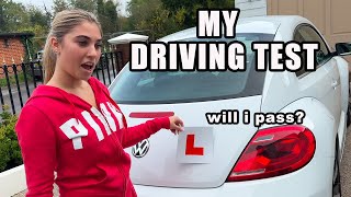 Come To My Driving Test With Me Do I FAIL or PASS  Rosie McClelland [upl. by Adiesirb363]