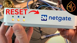 Netgate Router Factory Reset  1 minute [upl. by Odlabu]