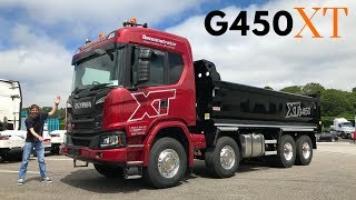 2018 SCANIA XT G450 Tipper Truck  Full Tour amp Test Drive [upl. by Alberik]