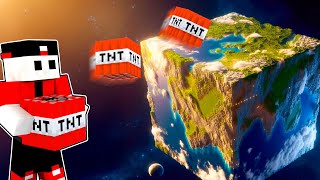 Faccio ESPLODERE il Mondo Di Minecraft Con La TNT [upl. by Millar]