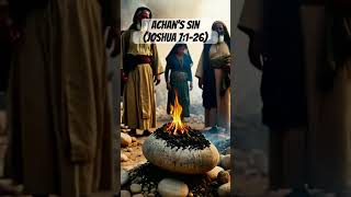 Achan’s Sin Joshua 7126 biblestory biblestories bibleverse biblepassage [upl. by Yarod]