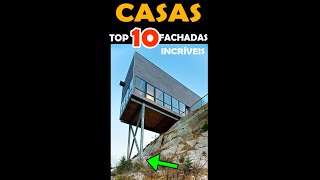 10 CASAS MODERNAS e INCRÍVEIS  Shorts [upl. by Cherri723]