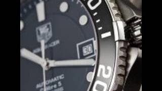 Tag Heuer Aquaracer WAN 2110 Video Watch Review [upl. by Estel]