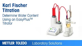 EasyPlus  How to Perform Karl Fisher Titration [upl. by Nowd]