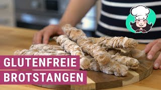 Glutenfreie rustikale Brotstangen [upl. by Eseilenna]