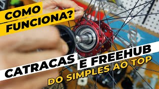 Desmontamos catraca e freehub pra você ver como funcionam por dentro Pedaleria [upl. by Otilia]