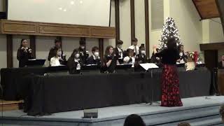 Carol of the Bells TCA Bell Choir [upl. by Goldin]