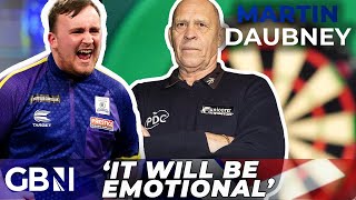 Referee Russ Bray EMOTIONAL over Luke Littler Darts World Championship final tonight [upl. by Nuahsel]