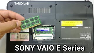 How To Install Ram In Sony Vaio E Series  How To Upgrade Ram In Sony Laptop [upl. by Maurey]