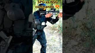 SPG vs NSG commando trending army shrots shorts military [upl. by Ferneau]