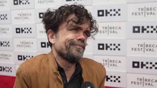 PETER DINKLAGE INTERVIEW AMERICAN DREAMER PREMIERE TRIBECA FESTIVAL [upl. by Affer803]