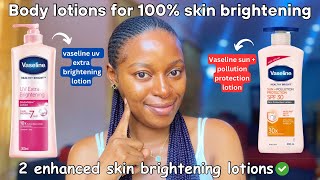 The only Vaseline lotion that works for sunburn amp gives enhanced skin glow Vaseline healthy bright [upl. by Mullen]